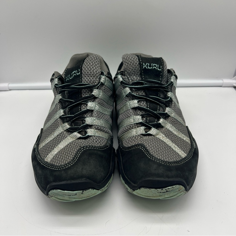 Kuru Chicane Trail Hiking Shoes Womens Size 8 Black Teal 20060890 - Picture 2 of 5